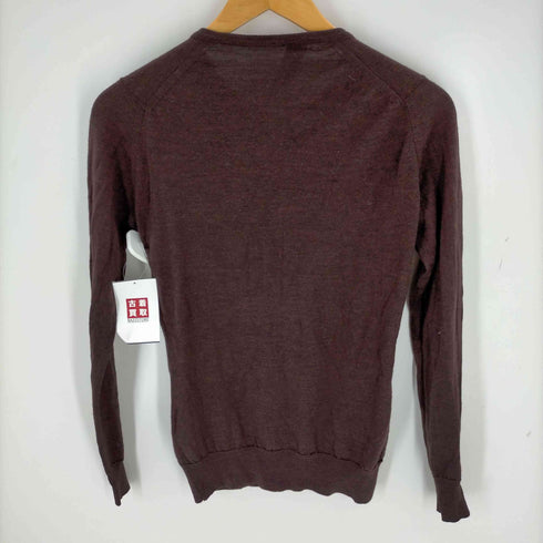 ジョンスメドレー JOHN SMEDLEY England製 ウールシャツ レディース JPN:S