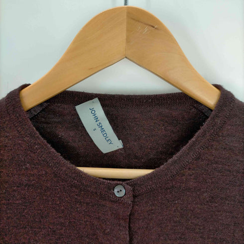 ジョンスメドレー JOHN SMEDLEY England製 ウールシャツ レディース JPN:S