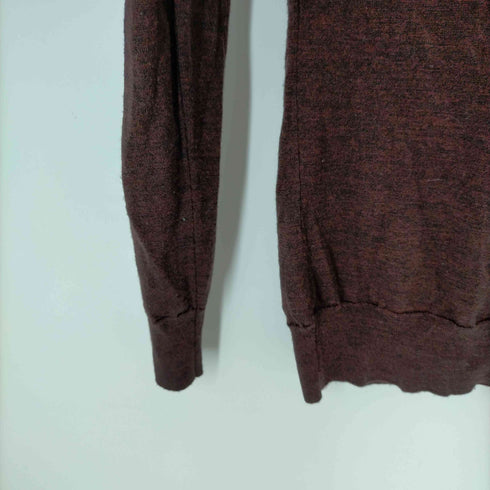 ジョンスメドレー JOHN SMEDLEY England製 ウールシャツ レディース JPN:S