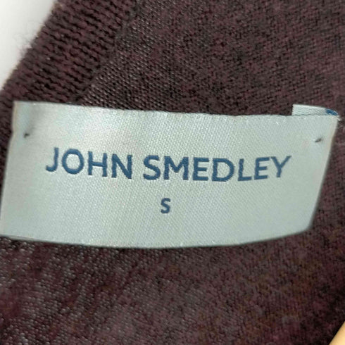 ジョンスメドレー JOHN SMEDLEY England製 ウールシャツ レディース JPN:S