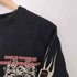 ジャンキーパラダイス JKPD 00s Y2K 両面プリント スカルロングスリーブTシャツ 長袖Tシャツ 袖ファイヤー メンズ M