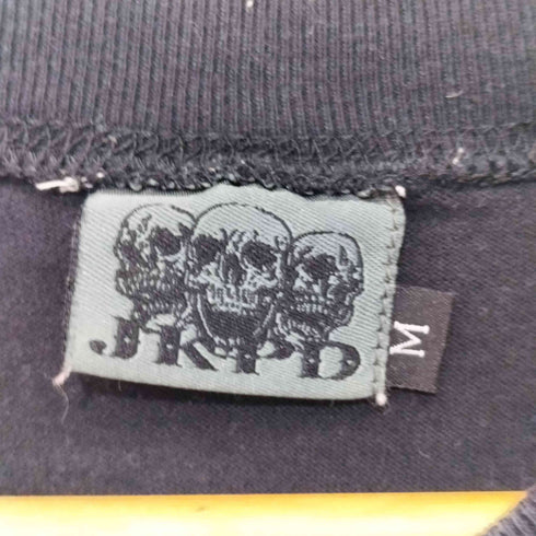 ジャンキーパラダイス JKPD 00s Y2K 両面プリント スカルロングスリーブTシャツ 半袖Tシャツ メンズ M