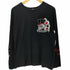 バックストリートクローラー BACK STREET CRAWLER 00s Y2K 両面スカル刺繍 長袖Tシャツ メンズ M
