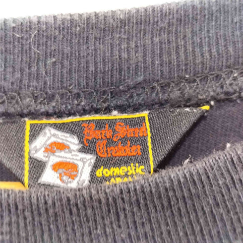 バックストリートクローラー BACK STREET CRAWLER 00s Y2K 両面スカル刺繍 長袖Tシャツ メンズ M