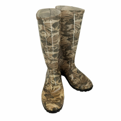 アグ UGG SHAYE ISLAND FLORAL レインブーツ レディース US:7