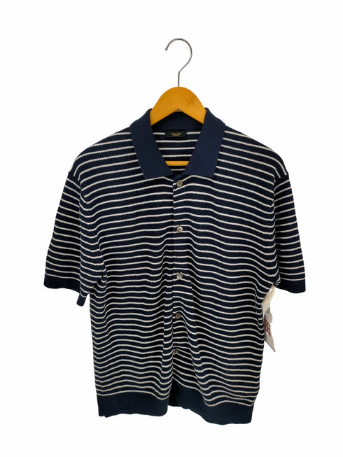 マッシモデュッティ Massimo Dutti ボーダーニットシャツ メンズ import:M