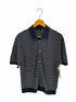 マッシモデュッティ Massimo Dutti ボーダーニットシャツ メンズ import:M