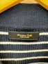 マッシモデュッティ Massimo Dutti ボーダーニットシャツ メンズ import:M