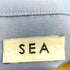 シー SEA ブロード オーバーカラー パールシャツ レディース FREE