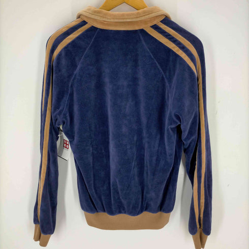 HUKAPOO 90s Velours 2tone Skipper Pullover メンズ import:M
