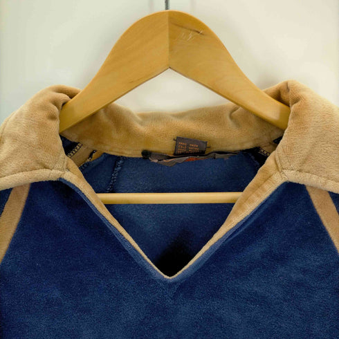 HUKAPOO 90s Velours 2tone Skipper Pullover メンズ import:M