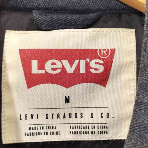 リーバイス Levis コーデュロイ切替 ウエスタン中綿ジャケット 白タブ メンズ M
