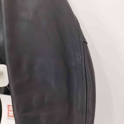 ハーレーダヴィットソン HARLEY DAVIDSON ダブルライダースジャケット SCREAMIN'EAGLE バックイーグル型押し メンズ 40