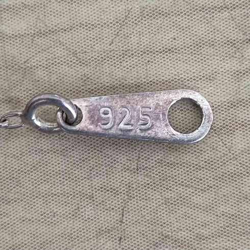 925刻印 ボールデザインネックレス メンズ
