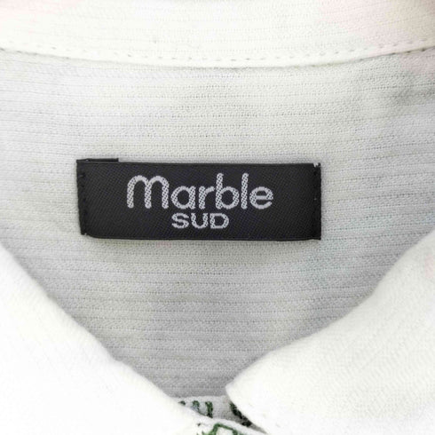 マーブルシュッド Marble Sud EMB フラワー アニマル 刺繍 シャツブラウス レディース