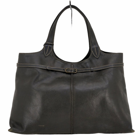 キャサリンハムネットロンドン KATHARINE HAMNETT LONDON ストラップ付 レザートートバッグ メンズ