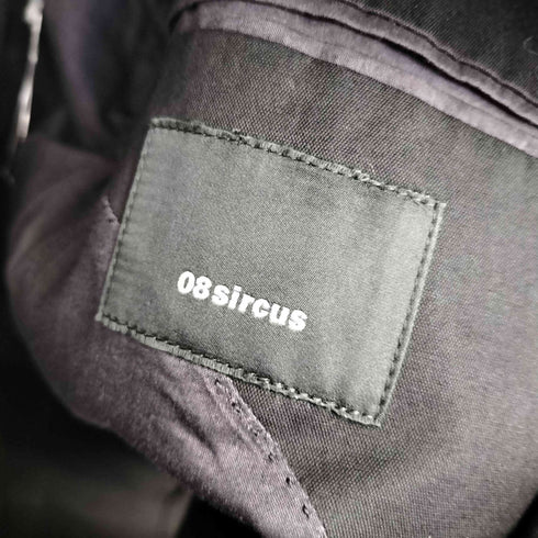 ゼロエイトサーカス 08 sircus Co/Ra dobby cloth jacket Co/Ra dobby cloth slim pants setup メンズ 5/4