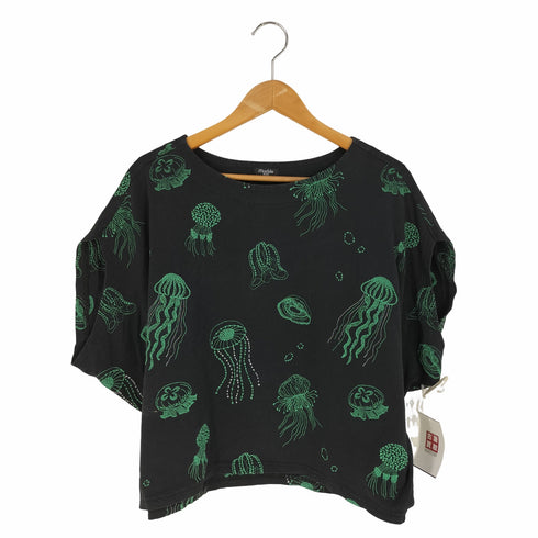 マーブルシュッド Marble Sud EMB Jellyfish ヒラメTee ドルマンTシャツ レディース
