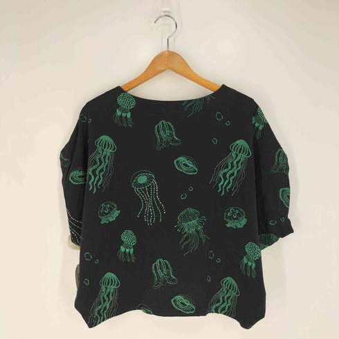 マーブルシュッド Marble Sud EMB Jellyfish ヒラメTee ドルマンTシャツ レディース