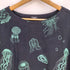マーブルシュッド Marble Sud EMB Jellyfish ヒラメTee ドルマンTシャツ レディース