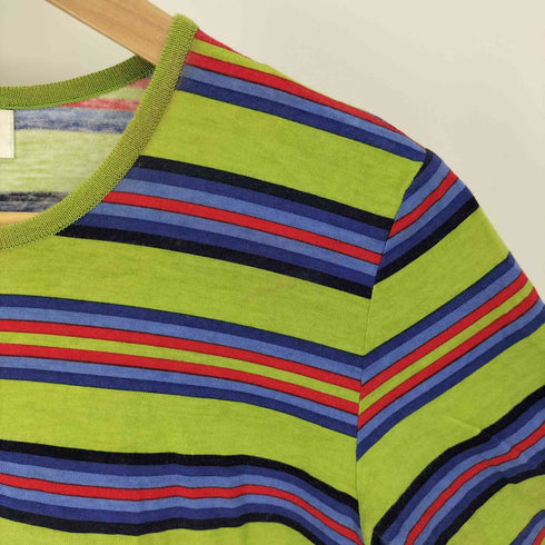 イヴサンローラン Yves Saint Laurent マルチボーダー S/S カットソー レディース import:M