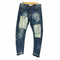 Jan-Rob HAND MADE MANY POCKET DAMAGE CRASHED DENIM PANTS ハンドメイド ダメージ ペイント パッチワーク デニム パンツ ドリル メンズ