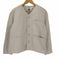 ザラ ZARA POCKET OVERSHIRT ノーカラー ポケットオーバーシャツ レディース import:XS