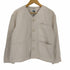 ザラ ZARA POCKET OVERSHIRT ノーカラー ポケットオーバーシャツ レディース import:XS
