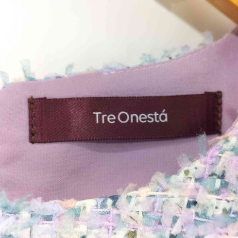 TreOnestá ピンクフリンジトップス レディース FREE