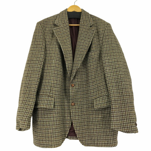 ハリスツイード Harris Tweed 千鳥格子 テーラードジャケット メンズ