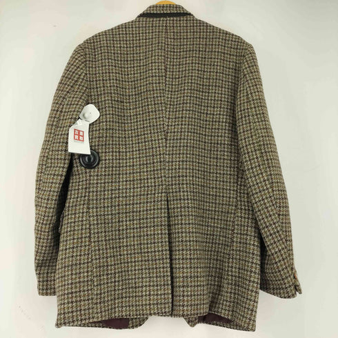 ハリスツイード Harris Tweed 千鳥格子 テーラードジャケット メンズ