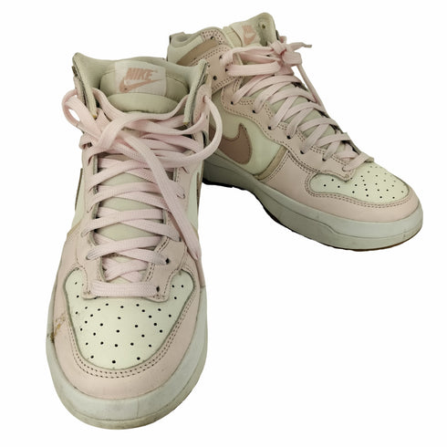 ナイキ NIKE WMNS Dunk High UP Pink/White レディース JPN:25