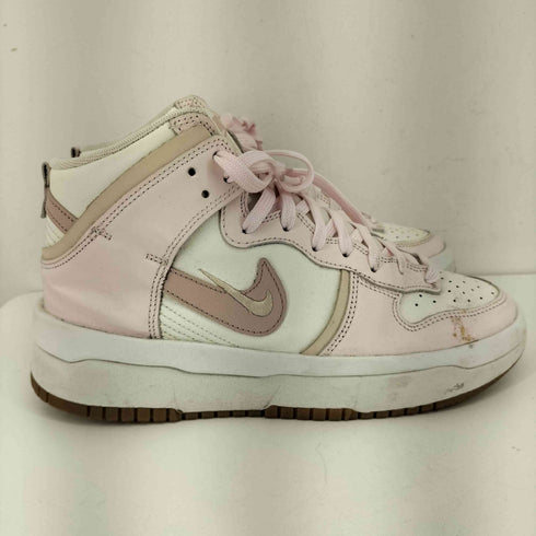 ナイキ NIKE WMNS Dunk High UP Pink/White レディース JPN:25