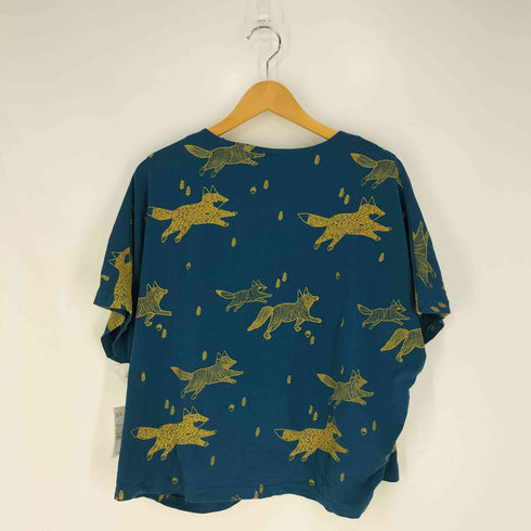 マーブルシュッド Marble Sud EMB フォックス キツネ ヒラメTee ドルマンTシャツ レディース