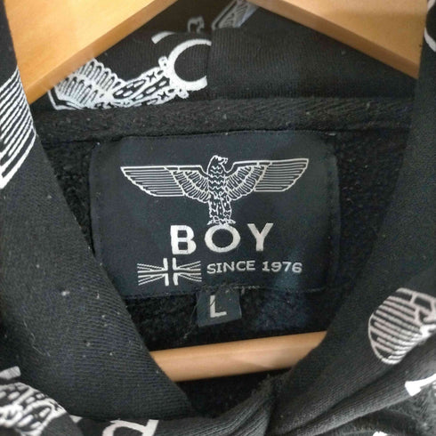 ボーイロンドン BOY LONDON コットン ロゴフーディー メンズ