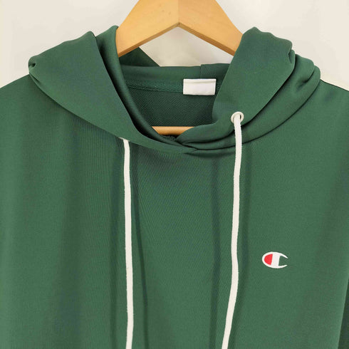 チャンピオン Champion ロゴ刺繍 ブライトジャージー プルオーバーパーカー レディース import:L