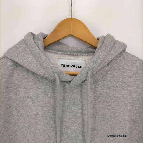 イエスアイシー YESEYESEE ロゴプリント 切替 プルオーバーフーディー メンズ import:S