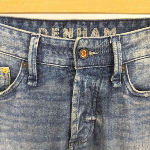 デンハム DENHAM Candiani製RAZORRAZOR SLIM FIT ストレートデニムパンツ メンズ 29/32