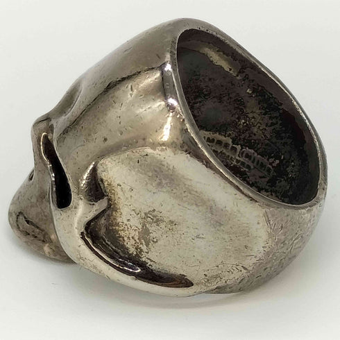 N NUMBER 925刻印 17号 scull ring スカルリング メンズ 17号