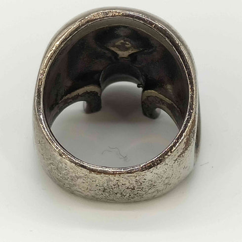 N NUMBER 925刻印 17号 scull ring スカルリング メンズ 17号