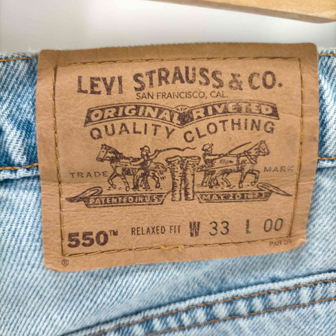 リーバイス Levis 90S グアテマラ製 550 デニムショーツ メンズ 33×00