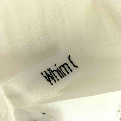ウィムガゼット Whim Gazette ネックフリルノースリーブ ブラウス レディース FREE