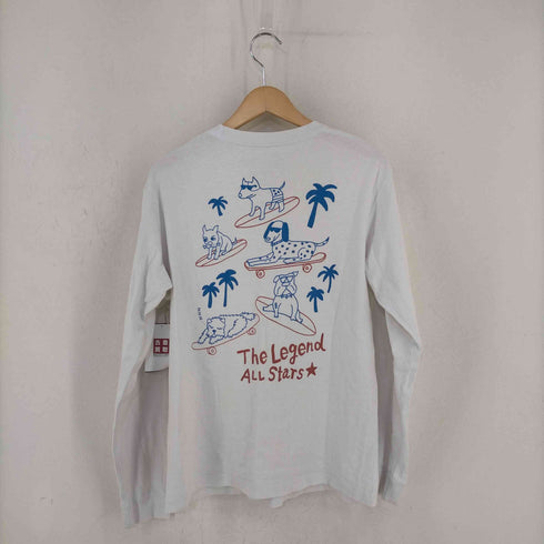 SURFS UP コットン 両面プリント L/L TEE メンズ JPN:M