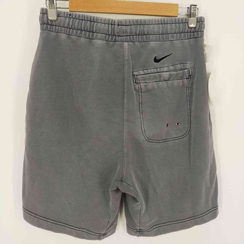 ナイキ NIKE スウォッシュロゴ刺繍 スェットハーフパンツ 後染め メンズ JPN:M