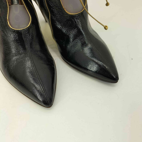 エミリオプッチ EMILIO PUCCI エナメルブーティ レディース 36 1/2