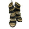 ジュゼッペザノッティデザイン GIUSEPPE ZANOTTI DESIGN ナッパレザー チェーン装飾 サンダル レディース EUR:35