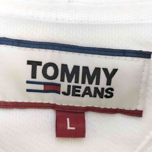 トミージーンズ tommy jeans ロゴ刺繍 プルオーバーパーカー メンズ import:L