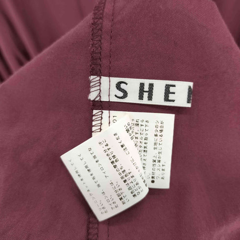 シーナリー SHENERY バックVロングシャツワンピース レディース FREE