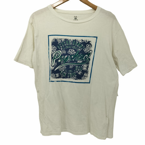 サイコバニー Psycho Bunny 前面プリント ショートスリーブ Tシャツ メンズ