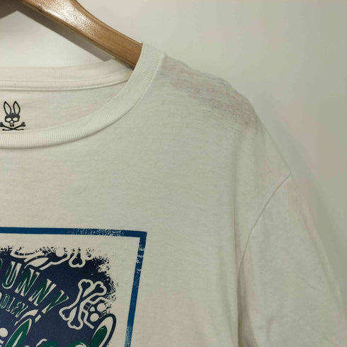 サイコバニー Psycho Bunny 前面プリント ショートスリーブ Tシャツ メンズ